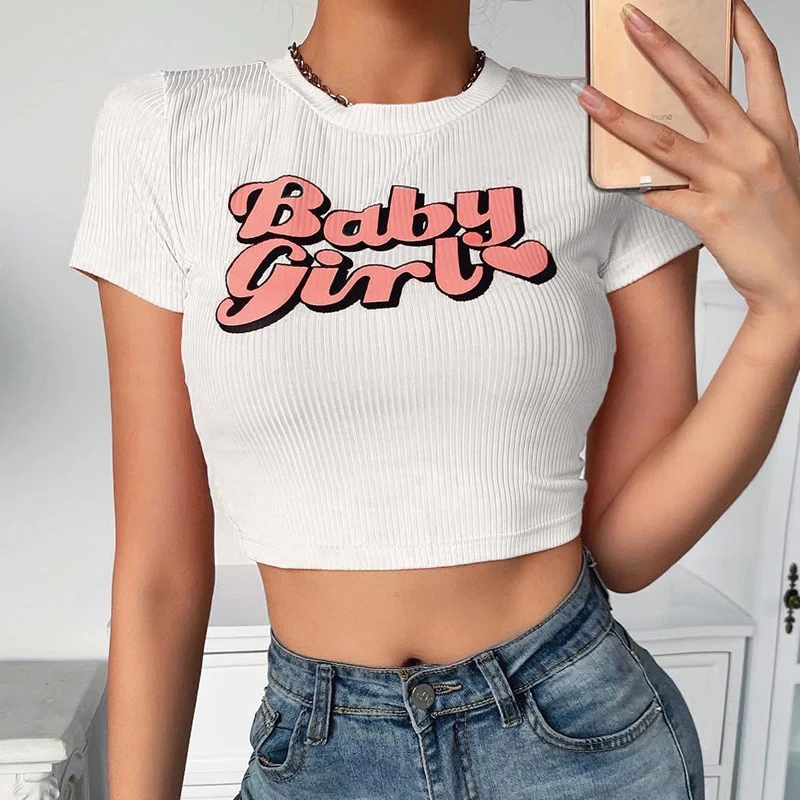 Y2K Egirl Baby Girl Crop Top - Image 3