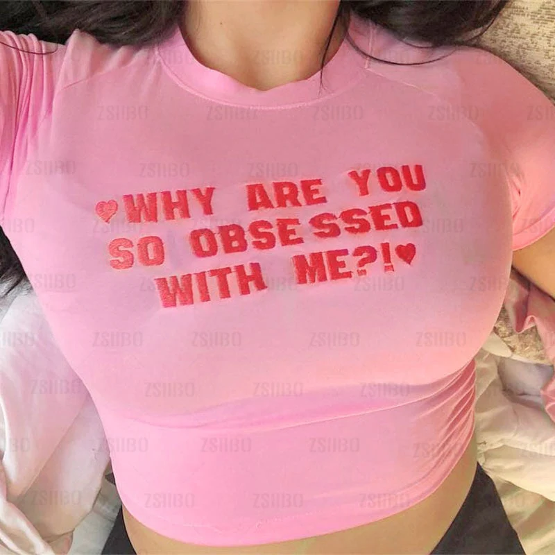 Obsessed With Me Crop Top - Image 3
